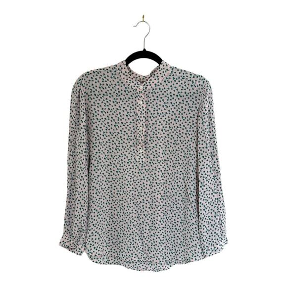 A.P.C. Pink Mathilde Blouse Size 42 - Picture 1 of 4